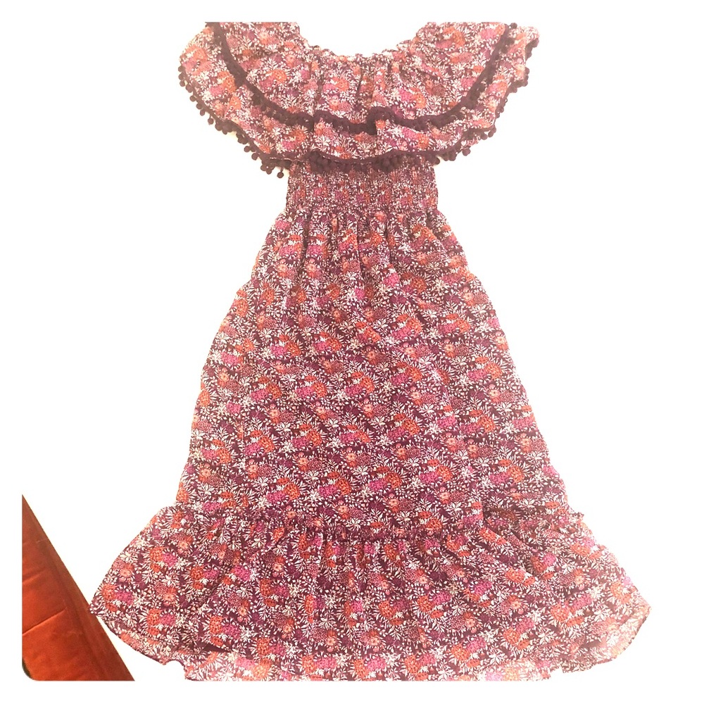 Misa Los Angeles Off-shoulder dress